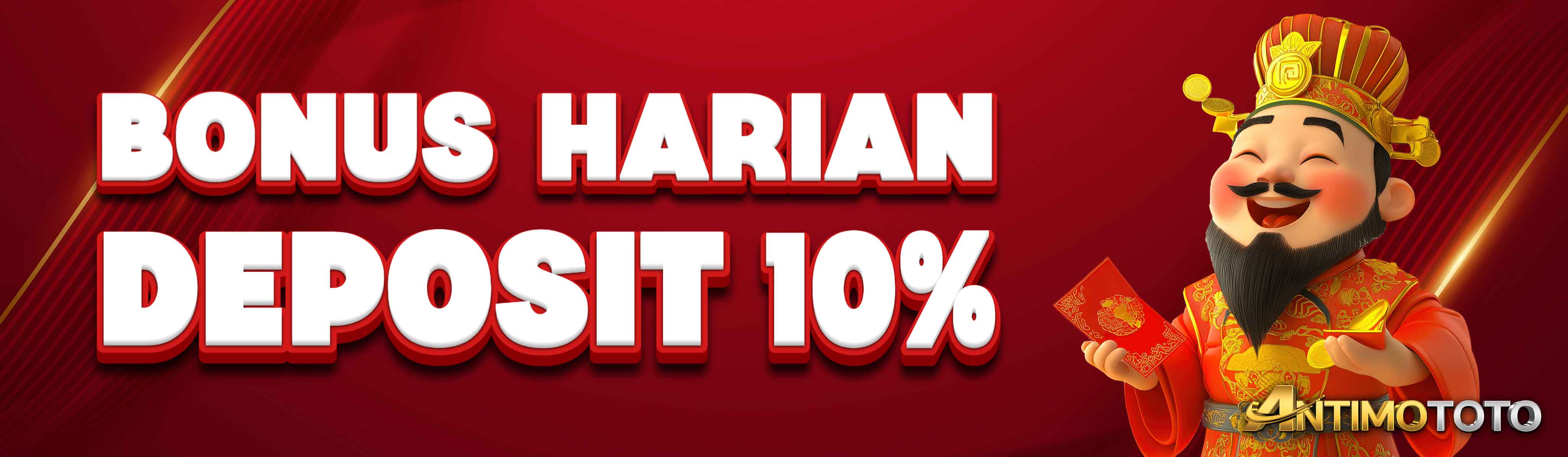 BONUS DEPOSIT HARIAN 10% TOx2